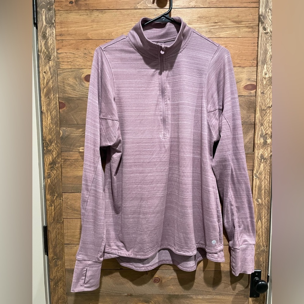 Apana 1/4 zip top sz L